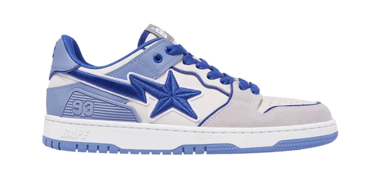A Bathing Ape BAPE SK8 STA #5 &#39;Gray Blue&#39;