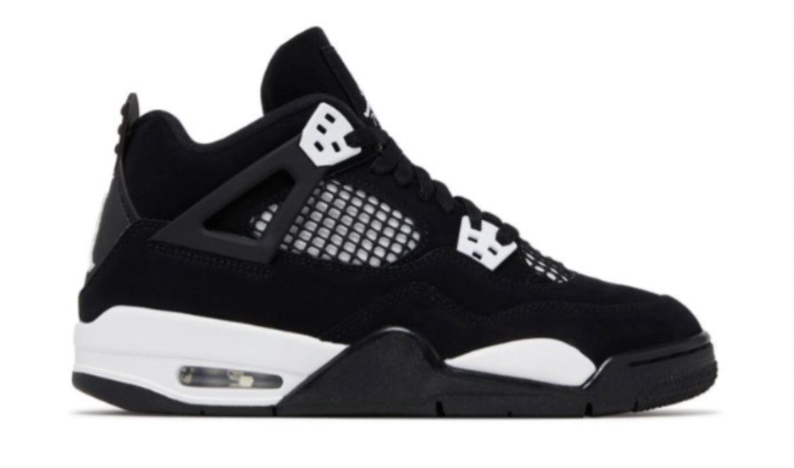 GS Air Jordan 4 Retro &#39;White Thunder&#39;