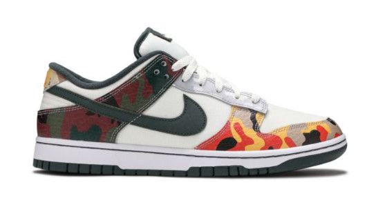 Nike Dunk Low &#39;Sail Camo&#39;