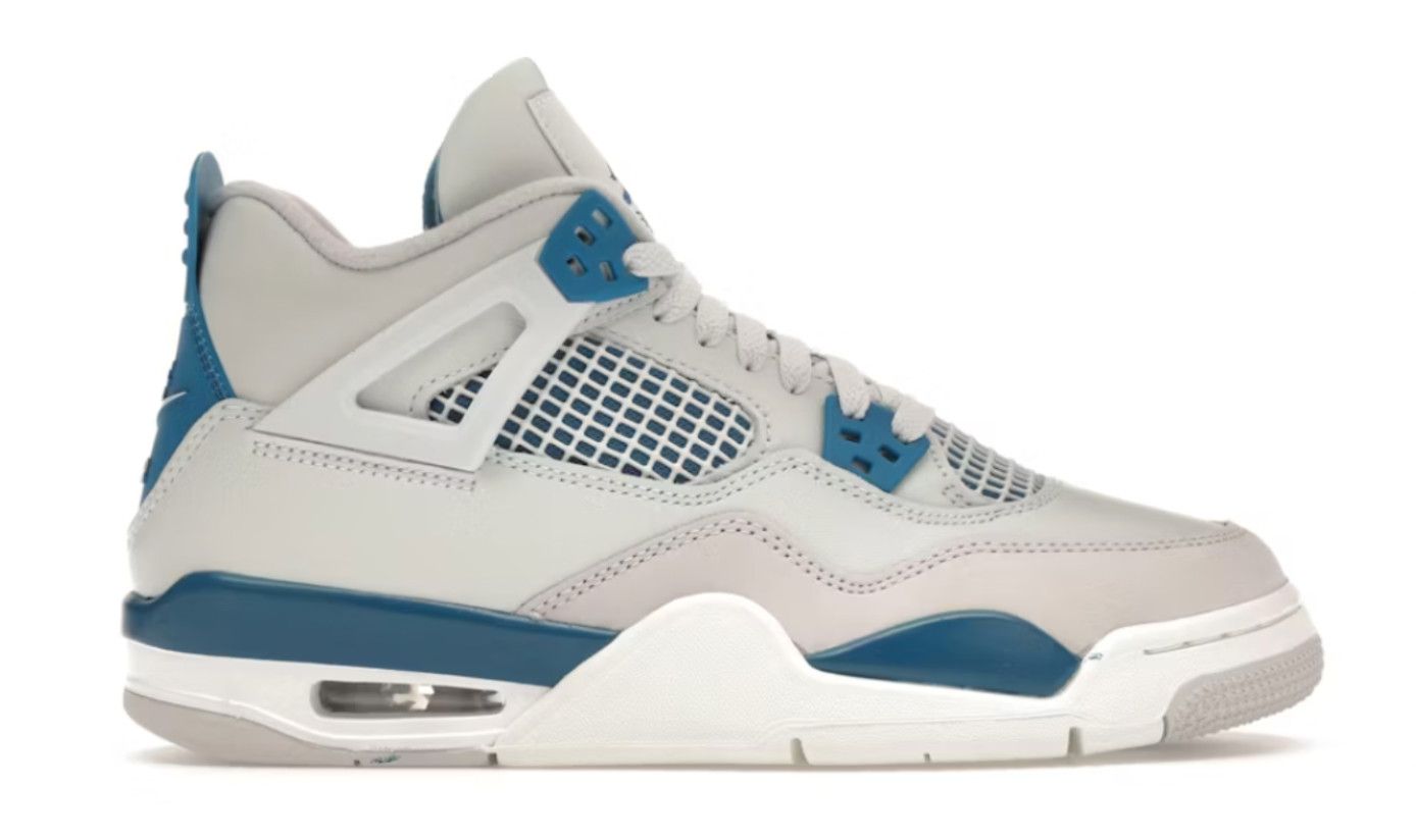 GS Air Jordan 4 Retro &#39;Military Blue&#39;
