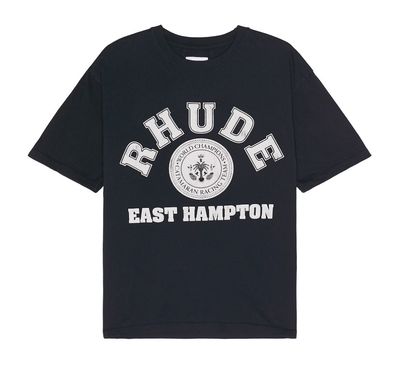Rhude &#39;Hampton Catamaran&#39; Tee Vtg Black