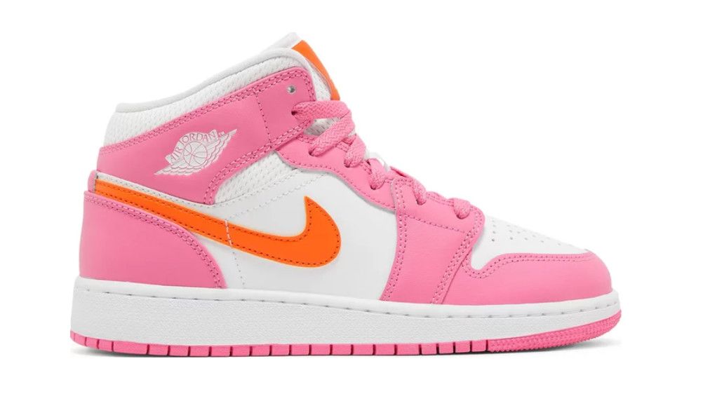 GS Air Jordan 1 Mid &#39;Pinksicle&#39;