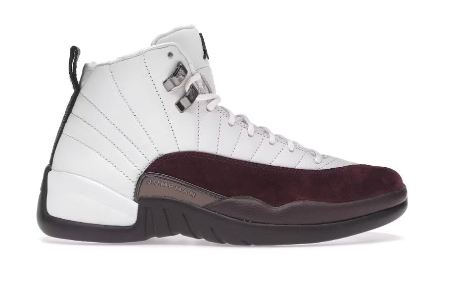 A Ma Maniere x Wmn&#39;s Air Jordan 12 Retro &#39;White Burgundy&#39;