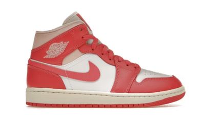 Wmn&#39;s Air Jordan 1 Mid &#39;Berries &amp; Cream&#39;