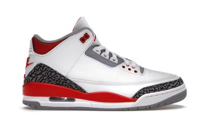 Air Jordan 3 Retro &#39;Fire Red 2022&#39;