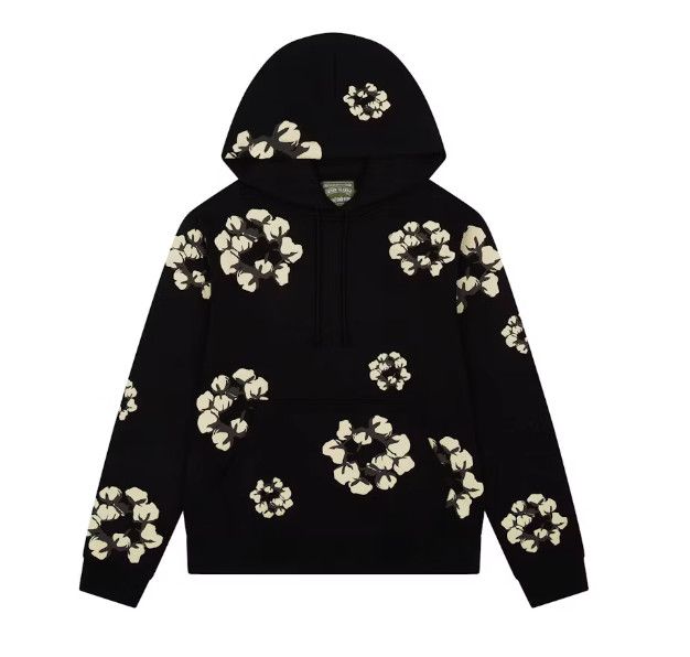 CPFM x Denim Tears &#39;Cactus Wreath&#39; Hoodie Black