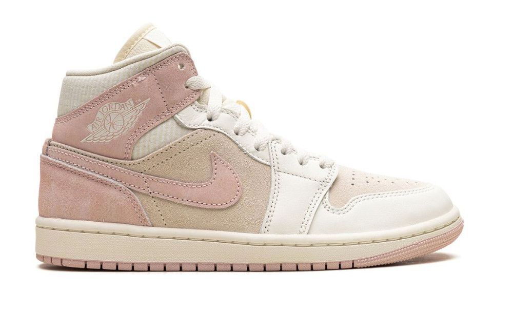 Wmn&#39;s Air Jordan 1 Mid &#39;Pink Coconut&#39;, Size: | 6w |