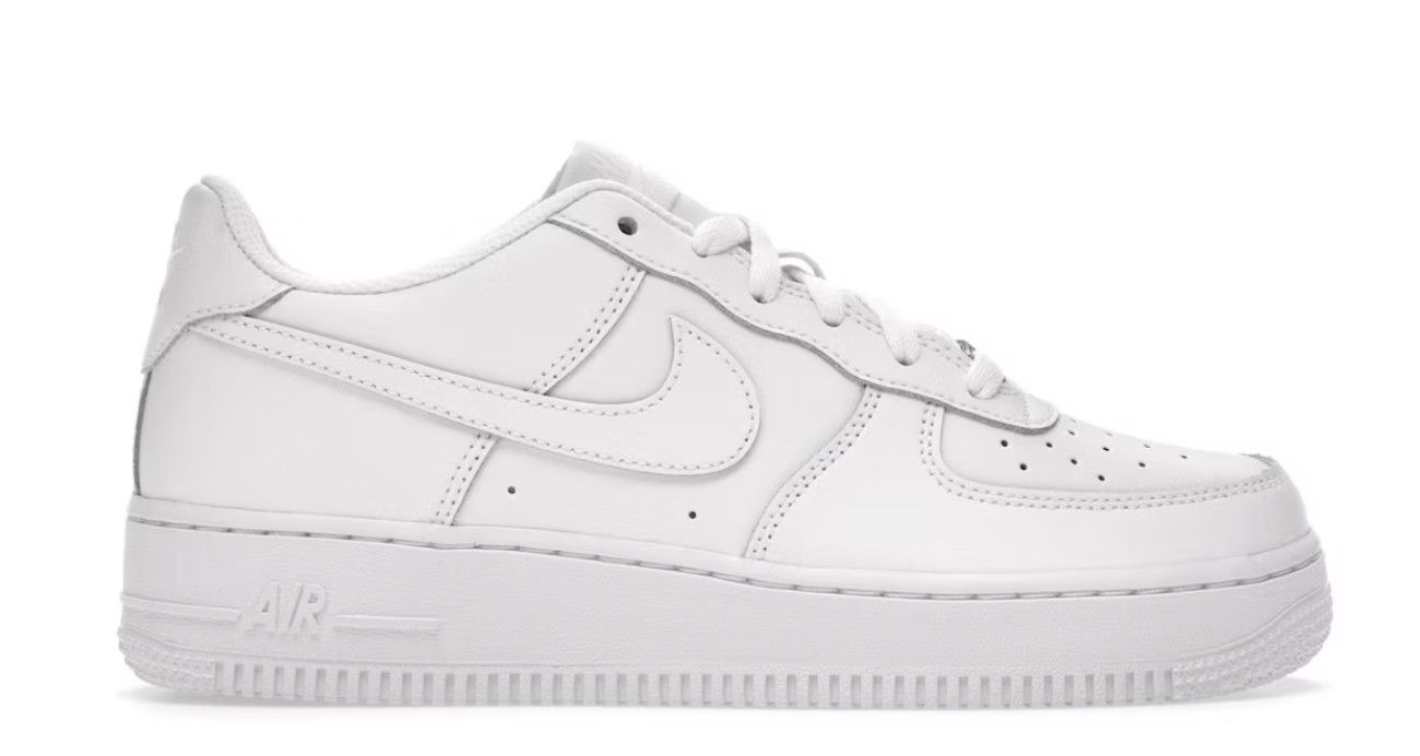 GS Nike Air Force 1 Low &#39;Triple White&#39;