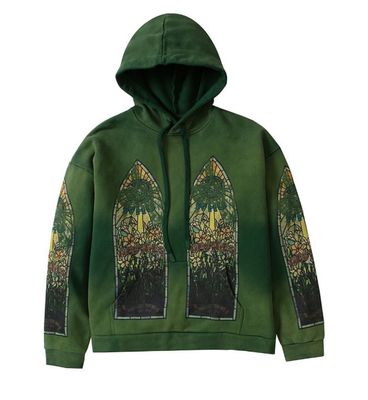 Who Decides War &#39;Garden Glass&#39; Hoodie Green