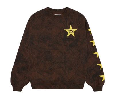Sp5der &#39;5 Real Tree&#39; FW24 Crewneck Brown