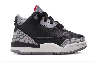 TD Air Jordan 3 Retro &#39;Black Cement&#39;