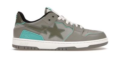 A Bathing Ape Bape SK8 STA #2 M1 ‘Grey Turquoise’