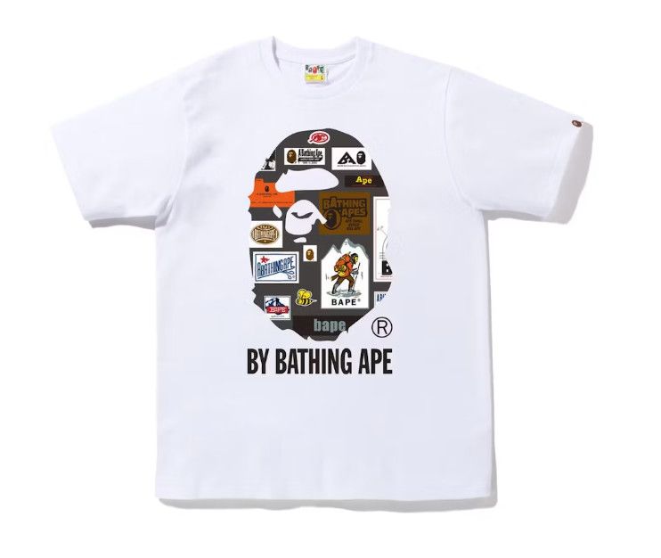 Bape &#39;Multi-Label Ape RT&#39; Tee White