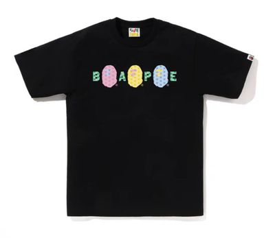 Bape &#39;US EXCL Pastel&#39; Tee Black