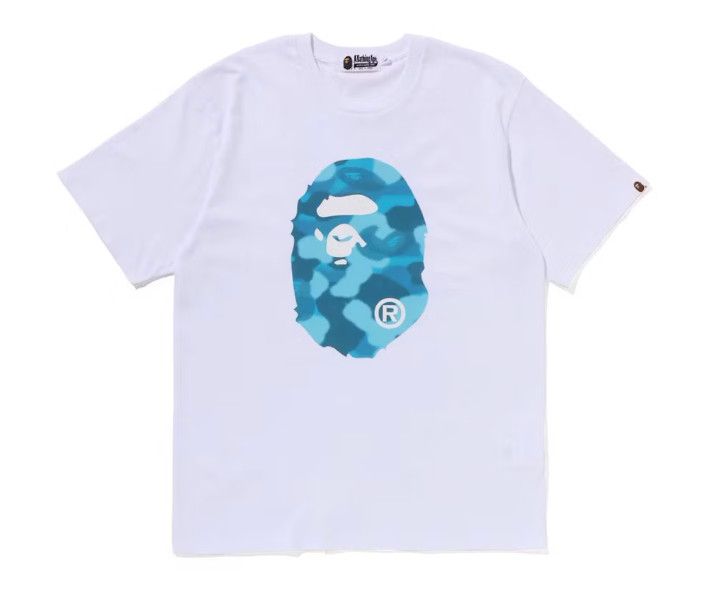 Bape &#39;Radiation Camo Ape Head&#39; Tee White