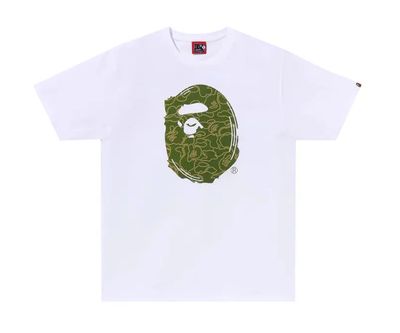 Bape &#39;Green 30th Anniversary&#39; Tee White