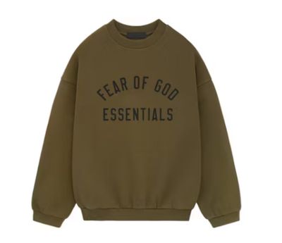 FOG Essentials Crewneck &#39;Olive&#39;