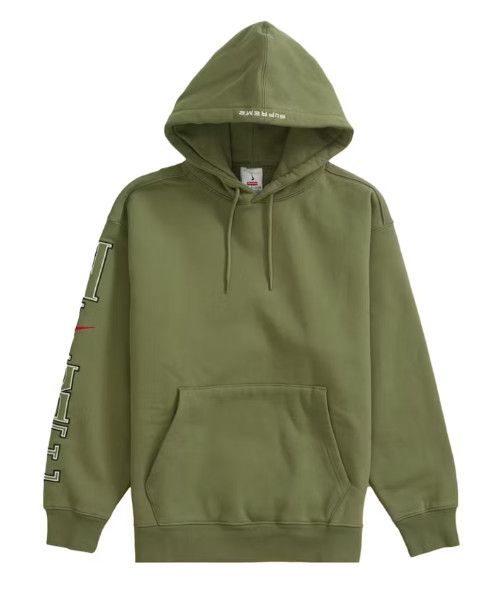 Nike x Supreme Hoodie, Color: Olive, Size: | L |