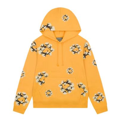 CPFM x Denim Tears &#39;Cactus Wreath&#39; Hoodie Yellow