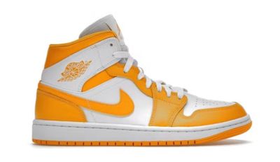 Wmn&#39;s Air Jordan 1 Mid &#39;University Gold&#39;