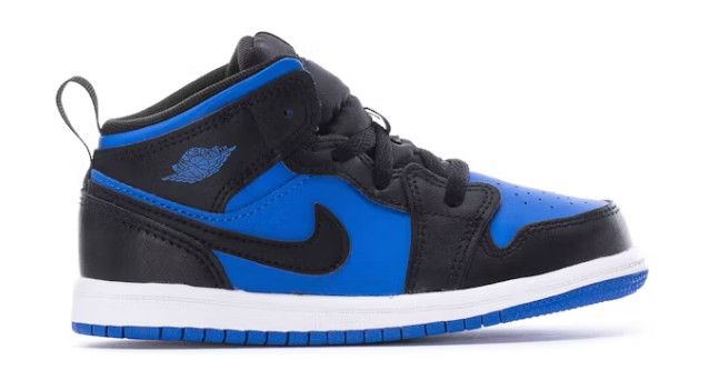 TD Air Jordan 1 Mid &#39;Royal&#39;