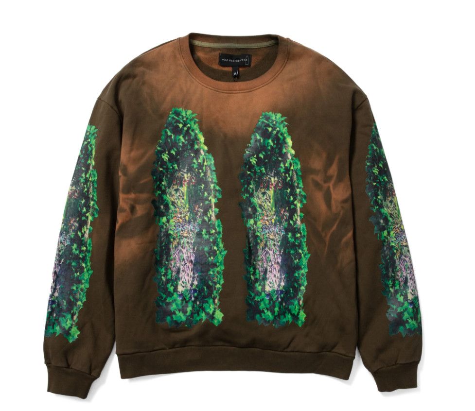 Who Decides War &#39;Garden Glass&#39; Crewneck Fade Brown