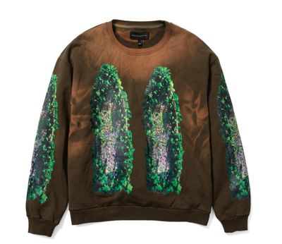 Who Decides War &#39;Garden Glass&#39; Crewneck Fade Brown