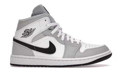 Wmn&#39;s Air Jordan 1 Mid &#39;Light Smoke Grey&#39;