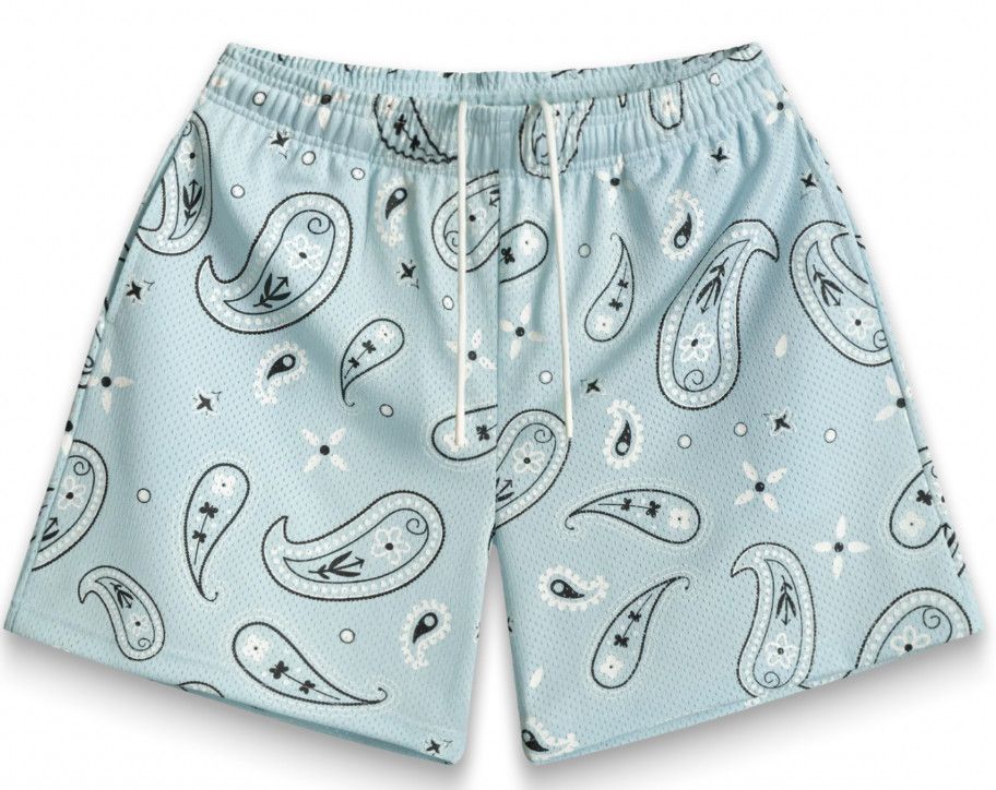 Bravest Studios &#39;Paisley V3&#39; Shorts Sky