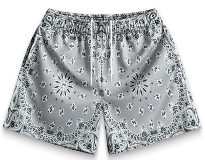 Bravest Studios &#39;Paisley V2&#39; Shorts Grey