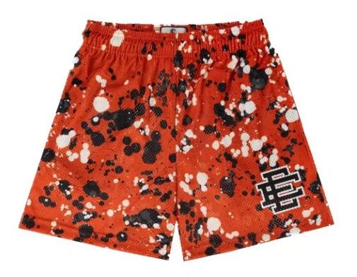 EE Basic Short &#39;Orange Splatter&#39;