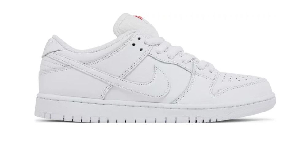 Nike SB Dunk Low ISO &#39;Triple White&#39;