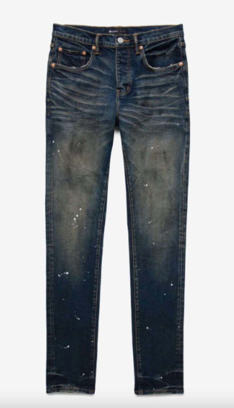 Purple Brand P001 &#39;Dark Indigo Dirty Paint&#39;