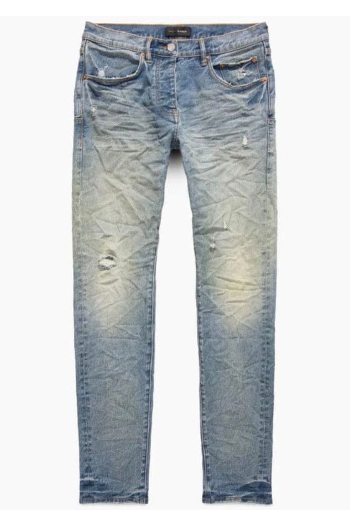 Purple Brand P001 LR &#39;VTG Indigo Pocket Blowout&#39;, Size: | 32 |