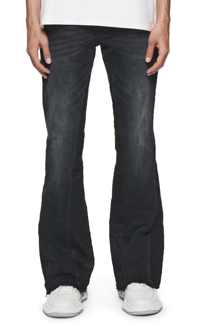 Purple Brand P004 &#39;Black Double Panel Flare&#39;