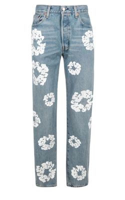 Levi&#39;s x Denim Tears &#39;Cotton Wreath&#39; Jeans Lt Wash