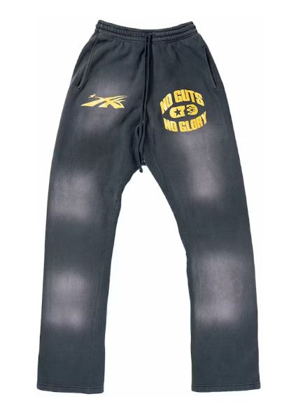 HellStar Studios &#39;No Guts No Glory&#39; Flare Sweatpants Black