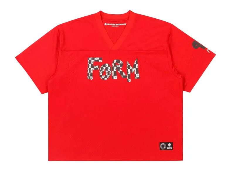 Chrome Hearts Matty Boy &#39;99 Form&#39; Football Jersey Red, Size: | M |