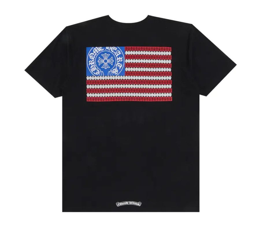 Chrome Hearts &#39;American Flag&#39; Tee