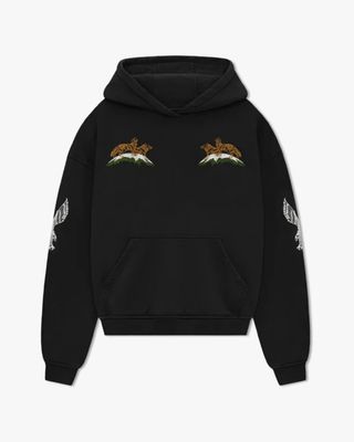 Rhude &#39;Woodlands Hills Ski&#39; Hoodie VTG Black