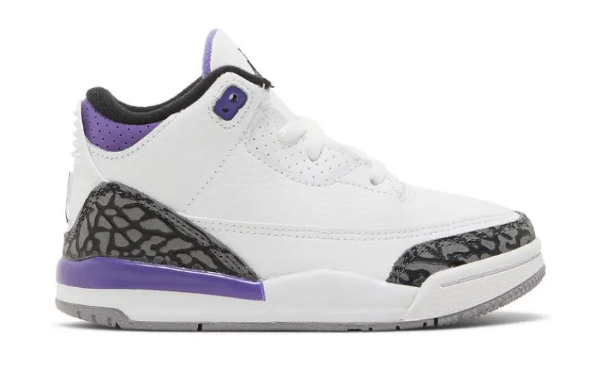 TD Air Jordan 3 Retro &#39;Dark Iris&#39;