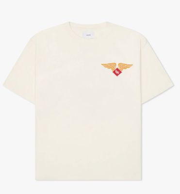 Rhude &#39;Worldwide&#39; Tee VTG White