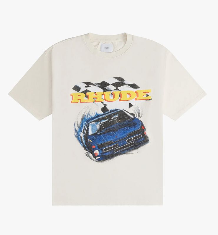 Rhude 'Nascar' Tee VTG White
