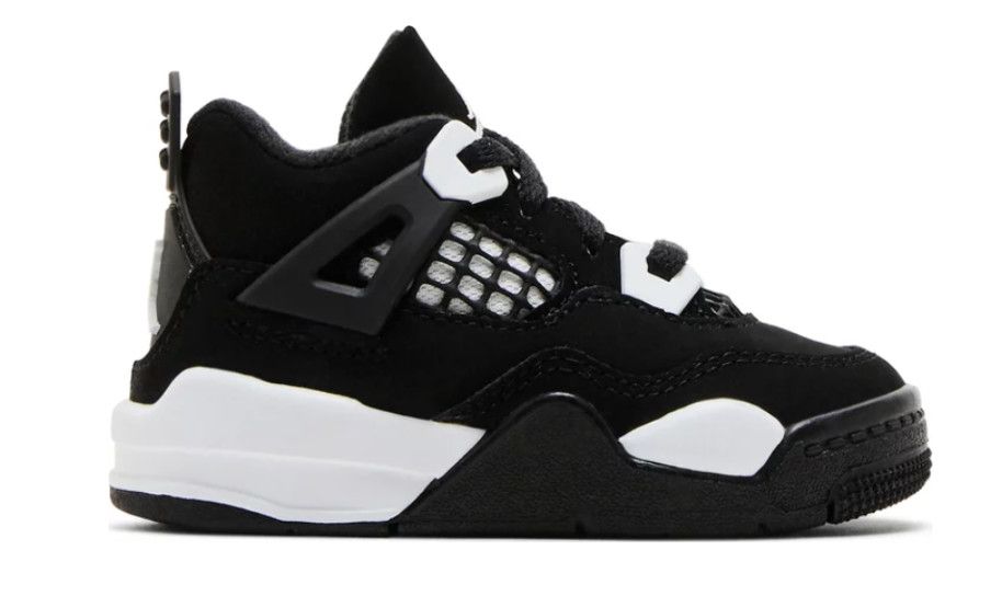 TD Air Jordan 4 Retro &#39;White Thunder&#39;
