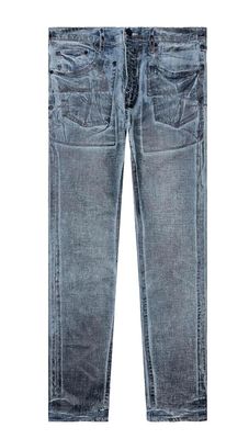 Purple Brand P001 LR Skin &#39;Dark Indigo X-Ray&#39; Jeans