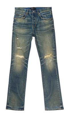 Purple Brand P004 &#39;Mid Indigo Dirty&#39; Jeans