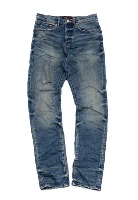 Purple Brand P005 &#39;2 YR Dirty Fade Mid indigo&#39; Jeans