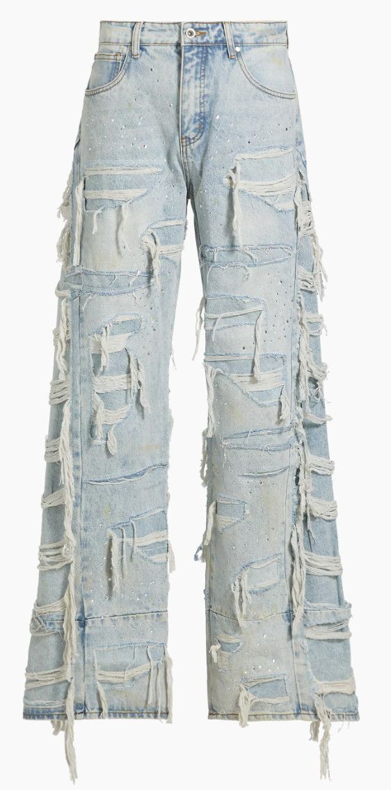 Who Decides War &#39;Distressed Ultra Flare&#39; Jeans