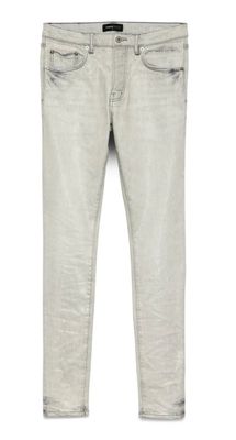 Purple Brand P001 LR &#39;Grey Skinny Coated&#39; Jeans