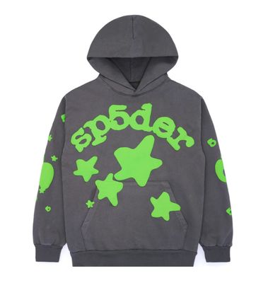 SP5DER &#39;Beluga Logo&#39; Hoodie Slate Grey